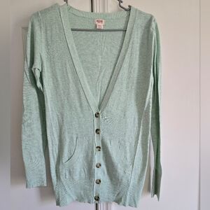 Mint Green Cardigan